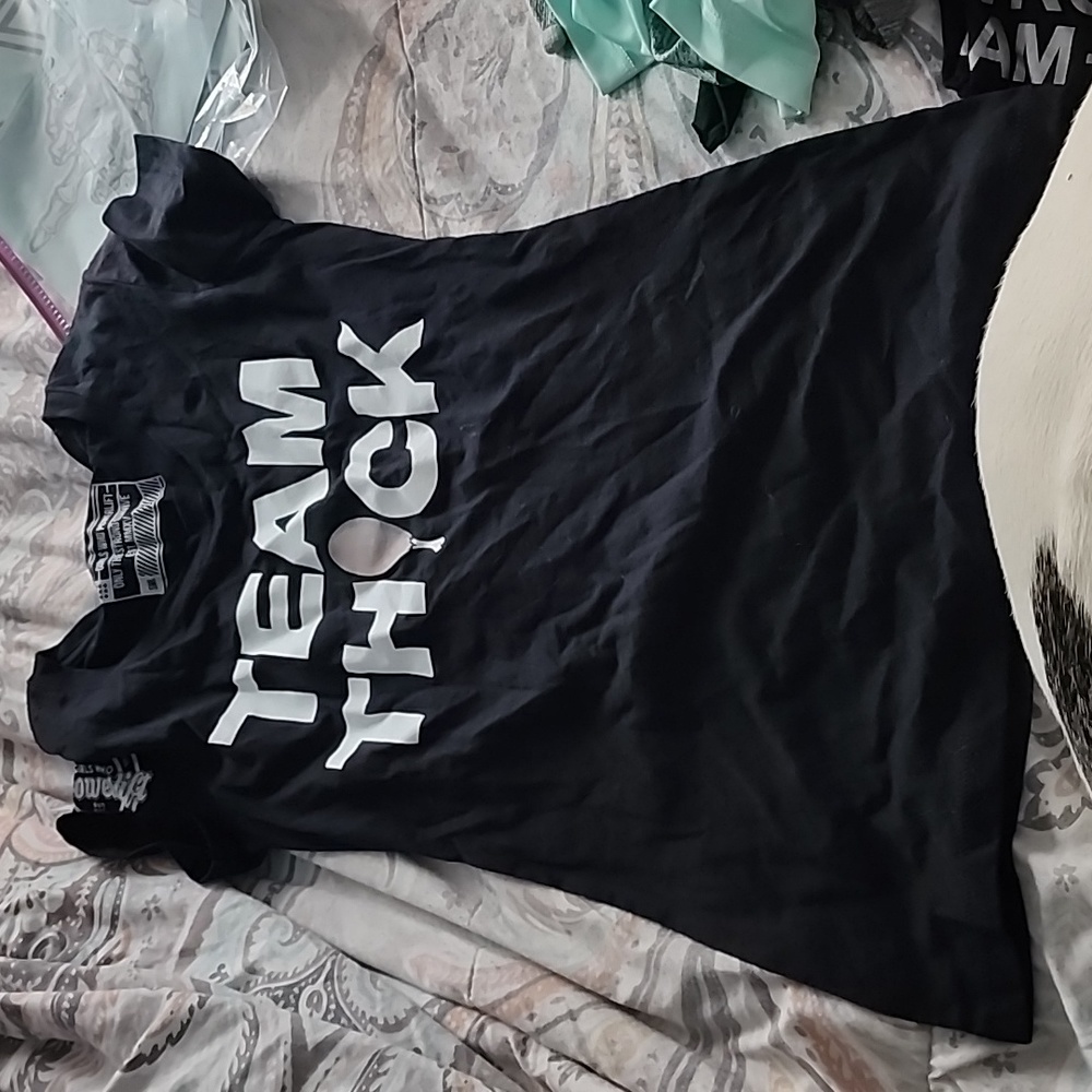 Girls who powerlift tshirt euc size small